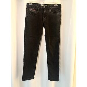Akademiks Black‎ Wash Jeans Denim Pants Slim Fit Casual 30 x30